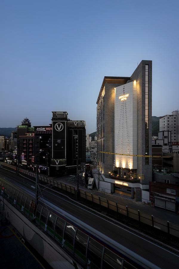 Brown-Dot Hotel Gupo Busan Exterior foto
